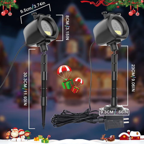 Qardoz 300° adjustable head for precise pattern placement
