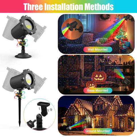 Qardoz RGB colors and motion create flexible, festive displays