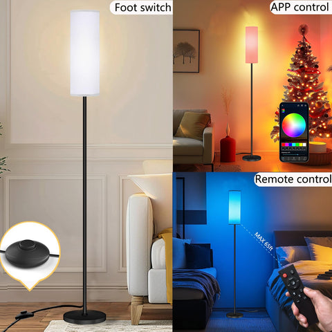Remote control lets you adjust brightness and color easily for different tasks