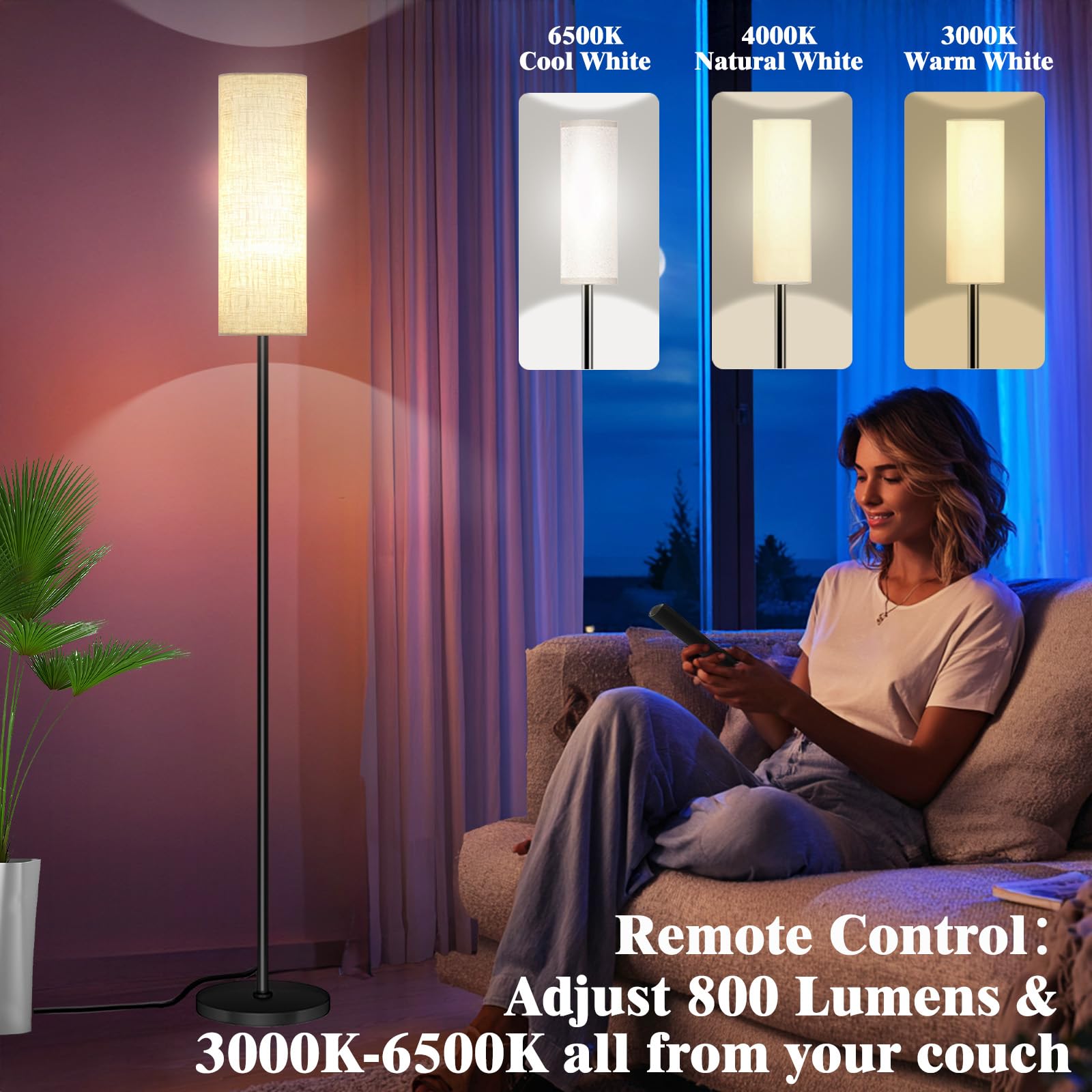 Qaubauyt remote control for quick lighting changes