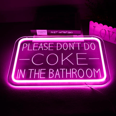 qbanziou LED neon sign for bedroom creates cozy mood lighting and photo-ready decor