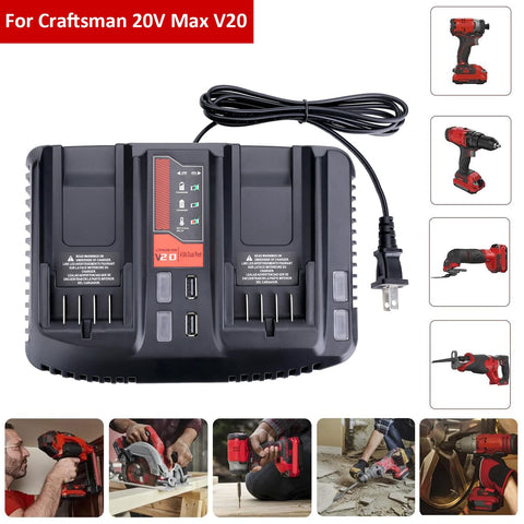 QBmel CMCB124 with batteries demonstrates fast simultaneous charging