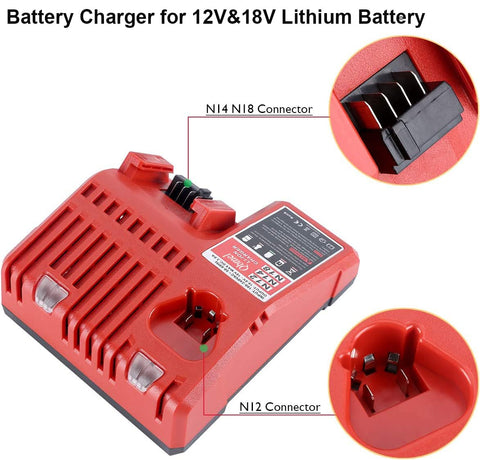 Qbmel compatibility coverage for 48-59-1812 series ensuring broad battery support.