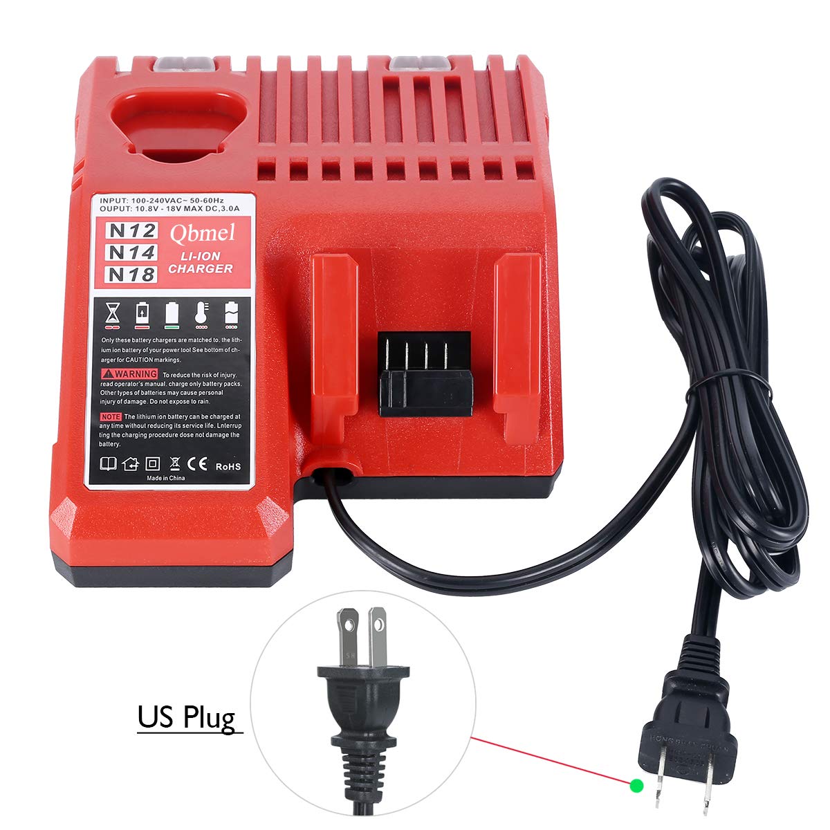 Qbmel overload protection safeguards battery cells during use.