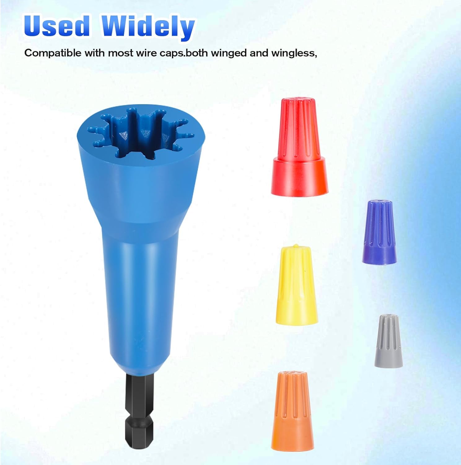 Qbonway tool supports 6-14 AWG wires for versatile electrical work.