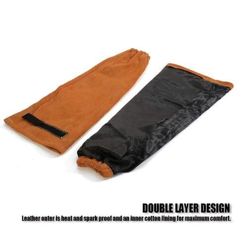 QeeLink welding sleeve interior cotton lining offers comfort during long shifts.