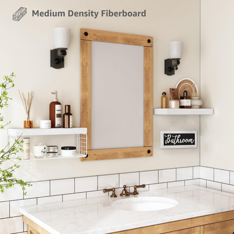 QEEIG wall brackets provide sturdy support for everyday bathroom items