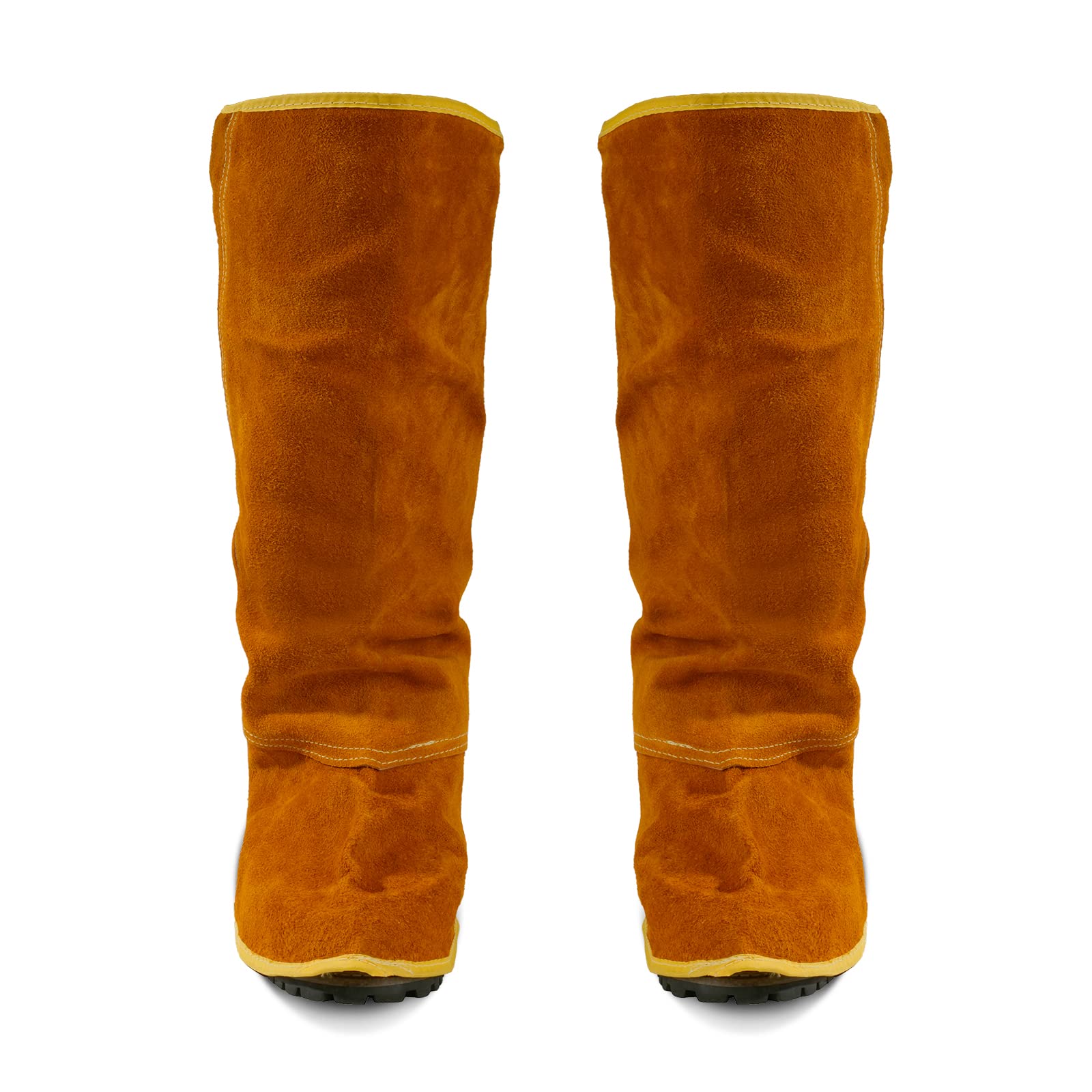 Versatile QeeLink boot protectors for welding and metalworking projects