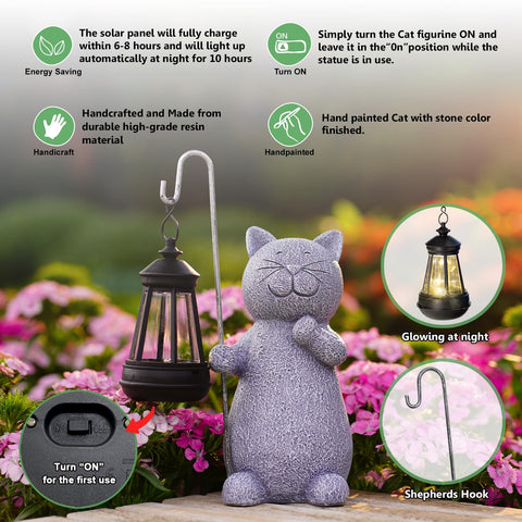 Qeeman outdoor statue designed for all-weather durability with IP44 rating.