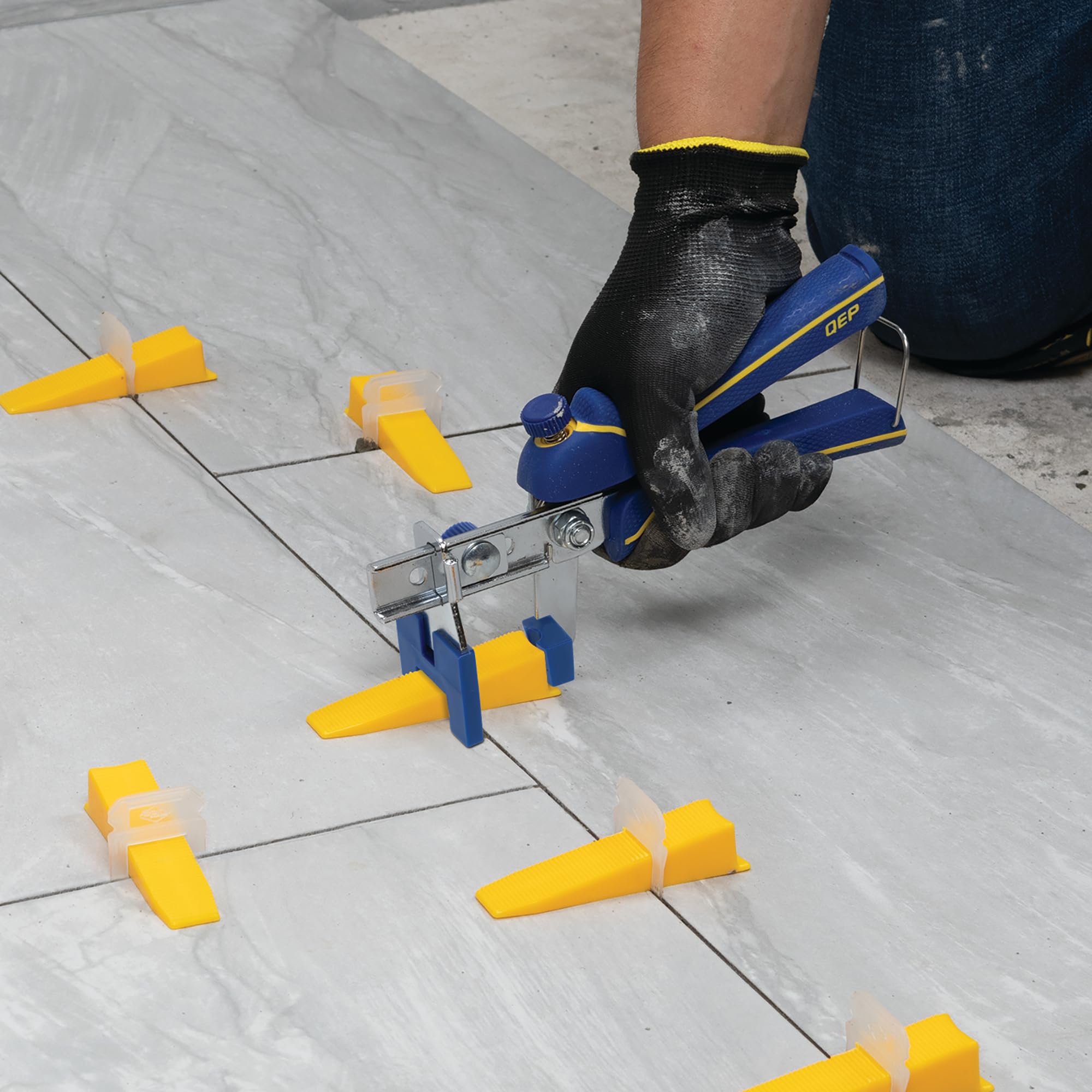 QEP Pro Installation Pliers adjustable head for different tile thickness