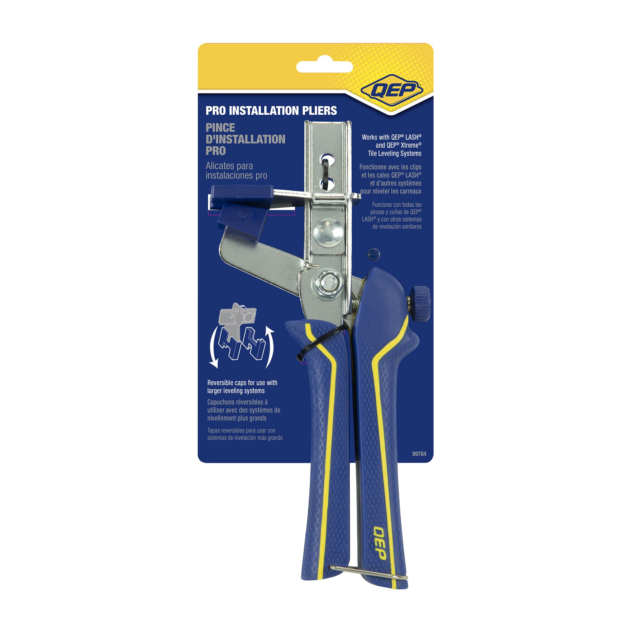 QEP Pro Installation Pliers ready for storage after a tile project