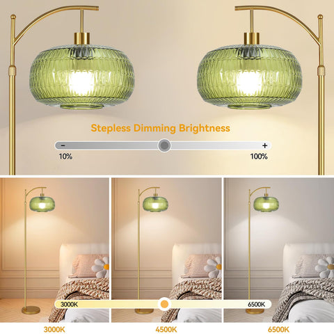 QIYIZM dimmable lamp with remote offers adjustable brightness