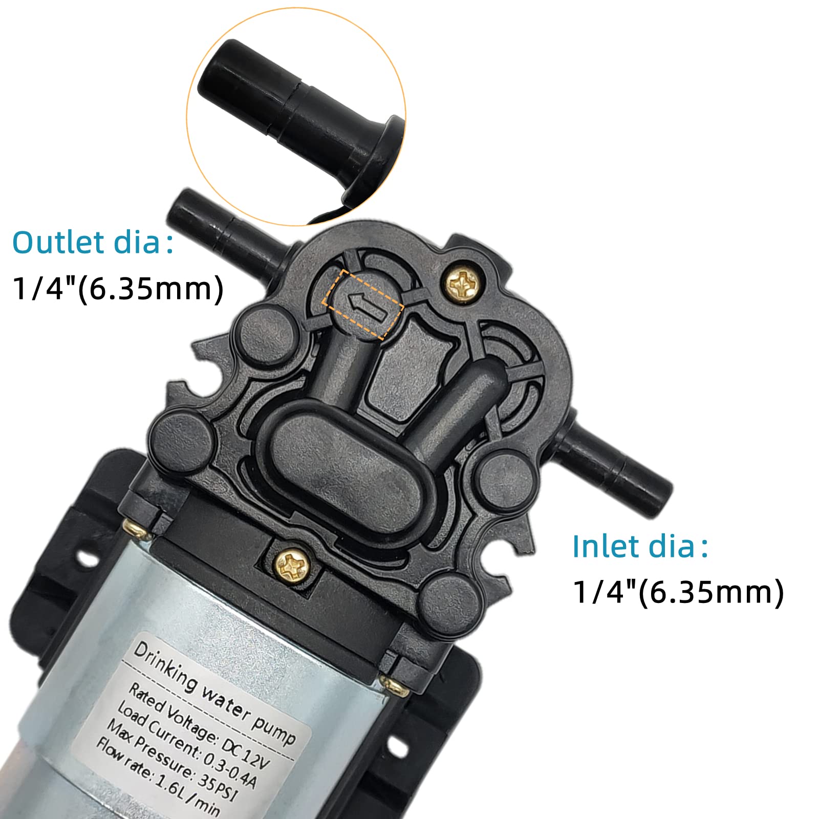 Qiangsens DP005A2 in home or office setup supports steady water supply