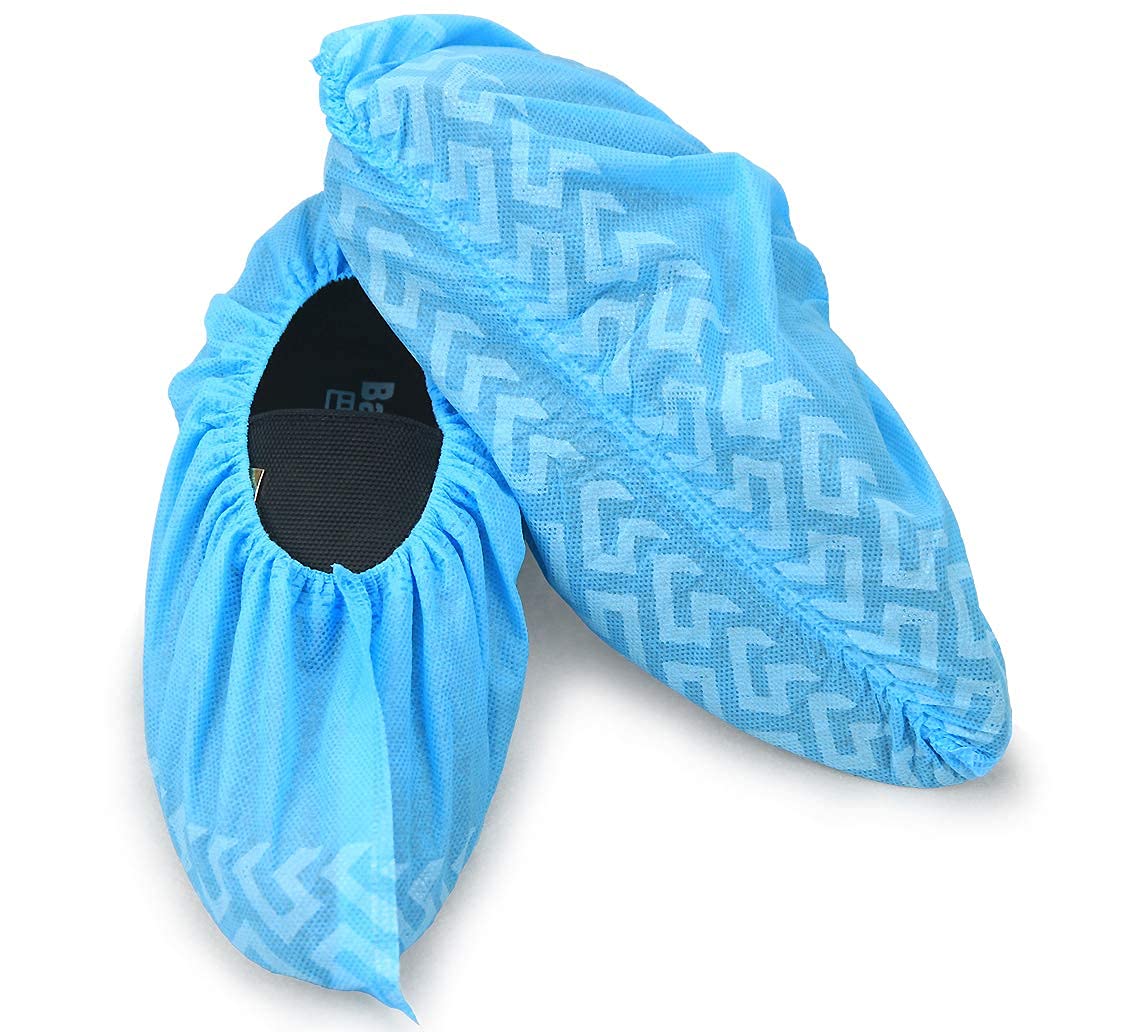 QIAN SOU disposable boot covers packaging for bulk use and storage