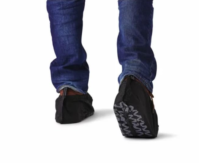 QIAN SOU X-Large boot covers fit virtually all shoes for versatile protection.