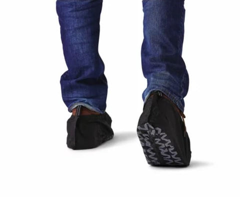 QIAN SOU X-Large boot covers fit virtually all shoes for versatile protection.