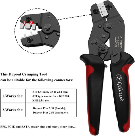 Qibaok alloy steel and ABS body delivers durable, comfortable handling.