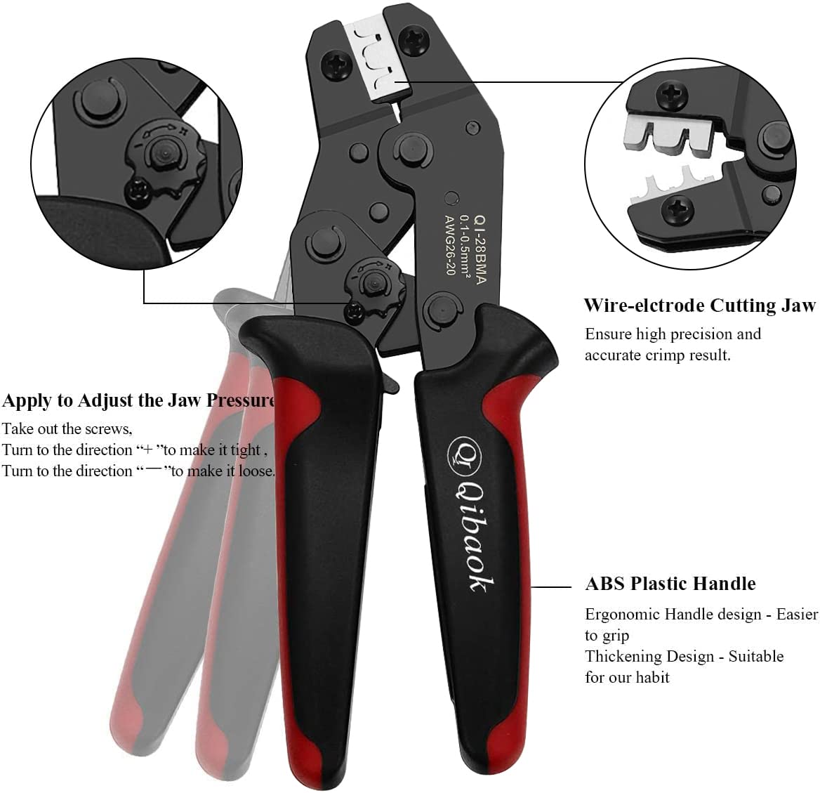 Qibaok Dupont 2.54mm connectors kit enables quick wire-to-board connections.