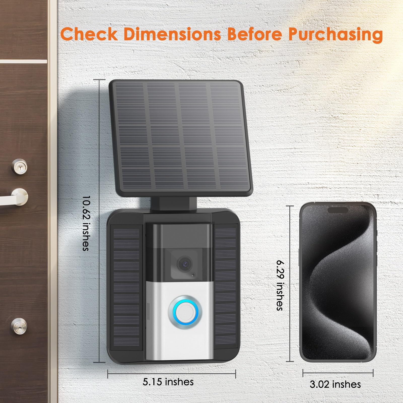 QIBOX 365-day power supply keeps your doorbell ready year-round.