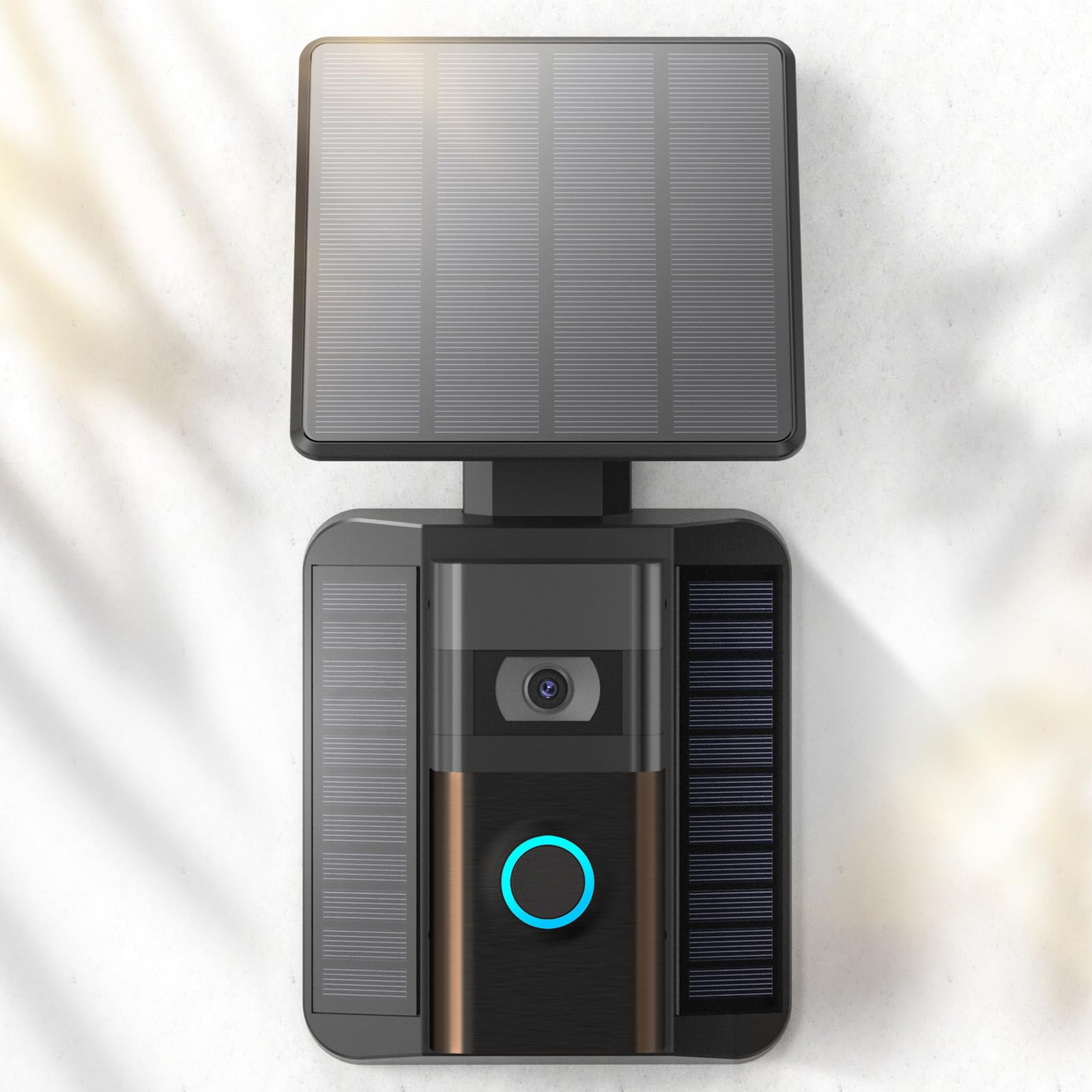 QIBOX solar panel for Video Doorbell 2020 release capturing sunlight efficiently