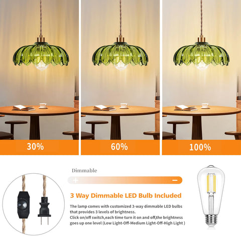 QIYIZM dimmable switch enables adaptable brightness for meals, work, or relaxation.