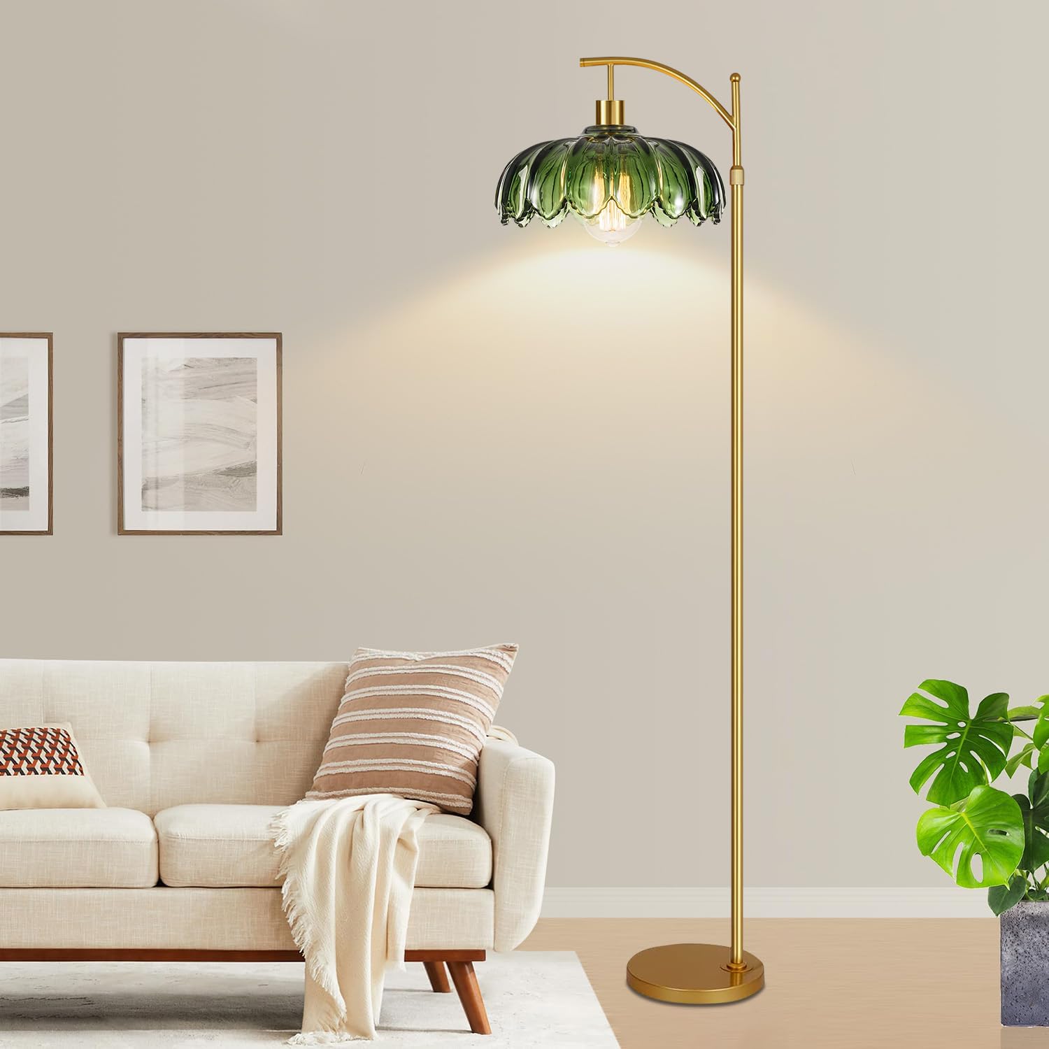QIYIZM ambient soft light floor lamp for cozy evenings