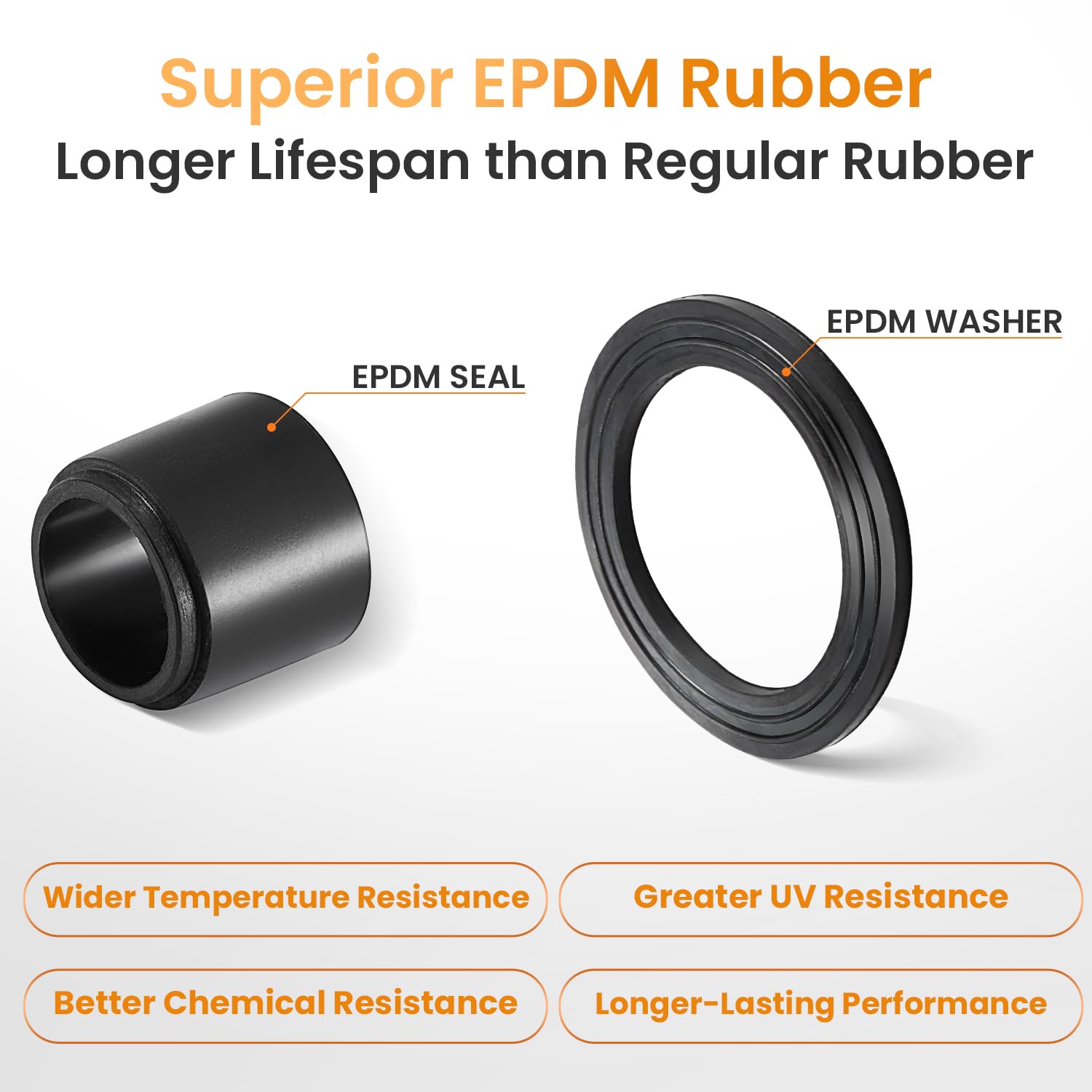 QILIPSU IP68 waterproof seal protects against water, salt, and oil ingress