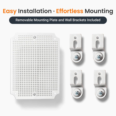QILIPSU Outdoor WiFi Enclosure weatherproof build, supports reliable outdoor networking.