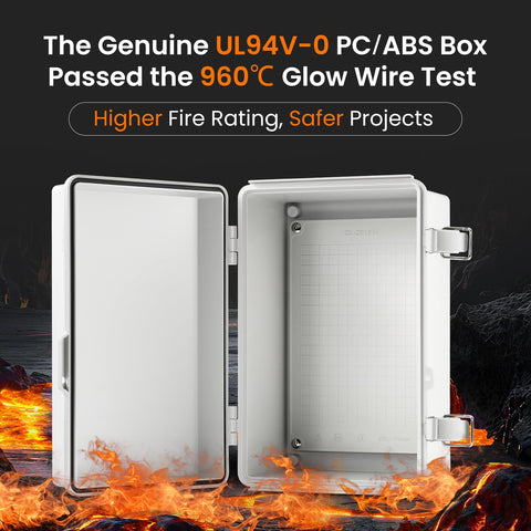QILIPSU outdoor box side view highlighting compact profile for versatile mounting