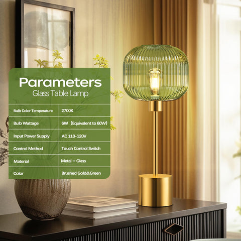 QiMH 3-way dimming touch control lets you adjust brightness easily.