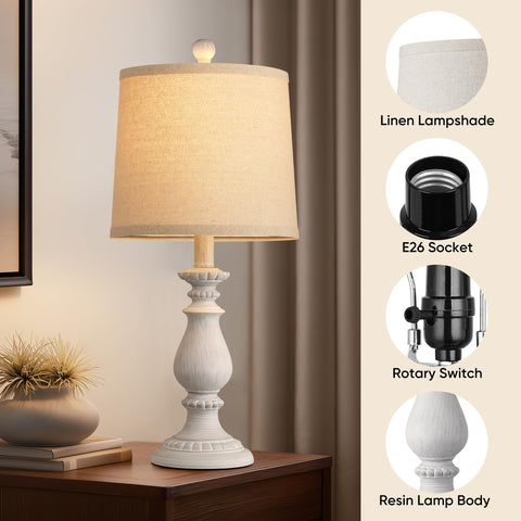 QiMH Farmhouse lamp bulbs 9W 2700K showcase energy-efficient lighting choices.