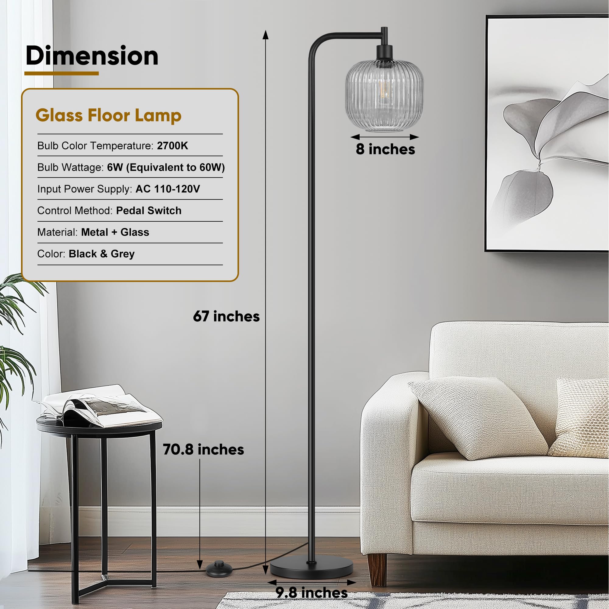 QiMH heavy metal base ensures stable placement on any floor