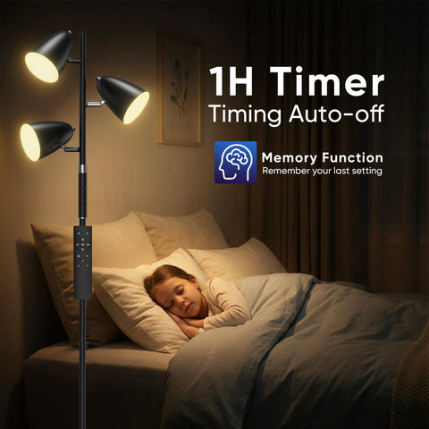 QiMH color temperature control from warm to daylight for versatile atmospheres.