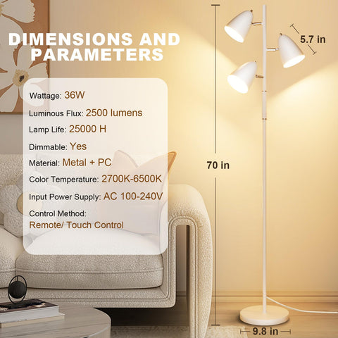 QiMH 350° swivel and 180° tilt directs light where you need it.