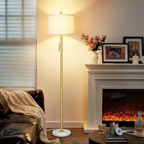 Qingmiao 1000-lumen bulb included for bright, steady reading light.