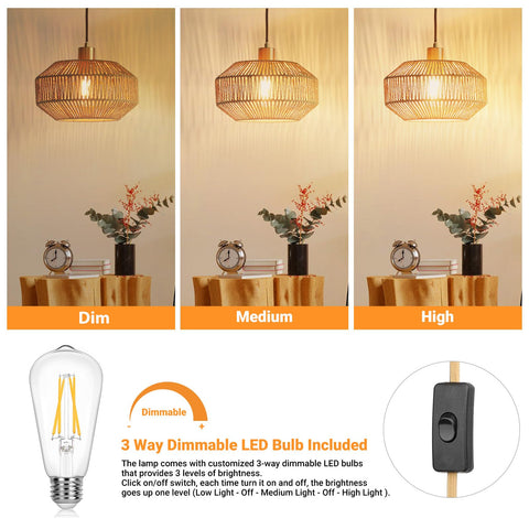Qingmiao hollow shade casts 360-degree light and decorative shadows.