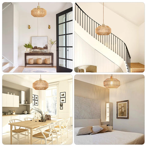Qingmiao included 3-way dimmable LED bulb for mood control.
