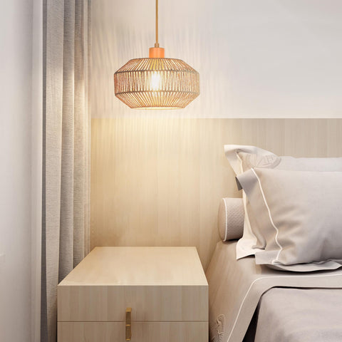 Qingmiao adjustable hanging cord lets you set the perfect height.