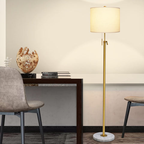 Qingmiao marble-based silhouette adds warmth to entryways and hallways.
