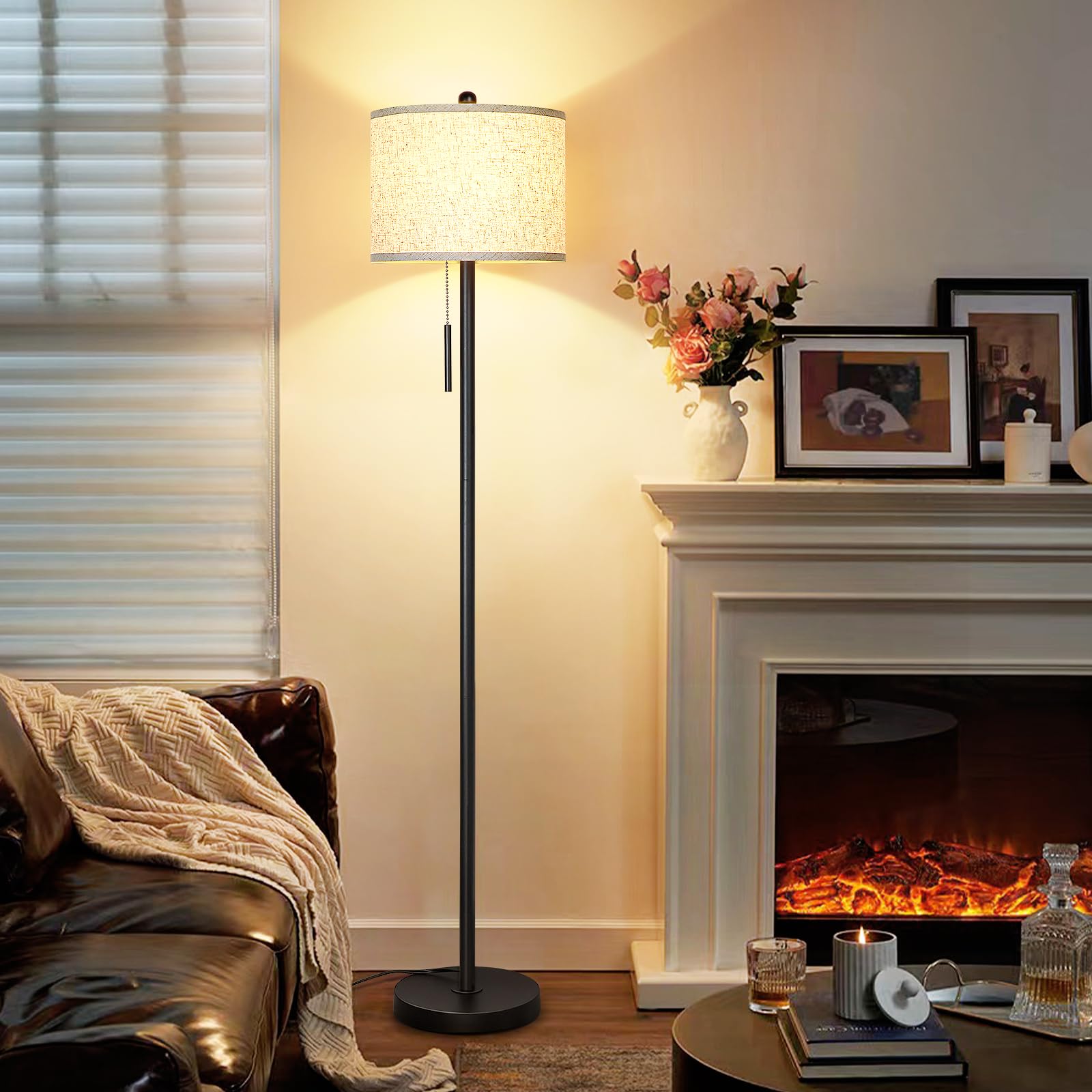 Qingmiao sturdy metal base provides stable support in busy rooms.