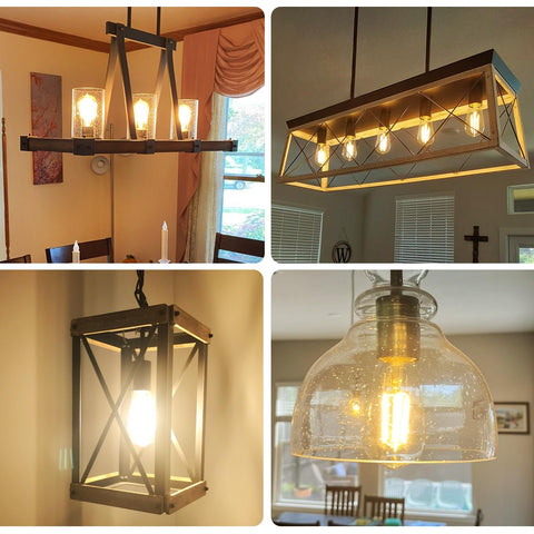 Qingmiao 6-pack for energy savings and cozy home ambience