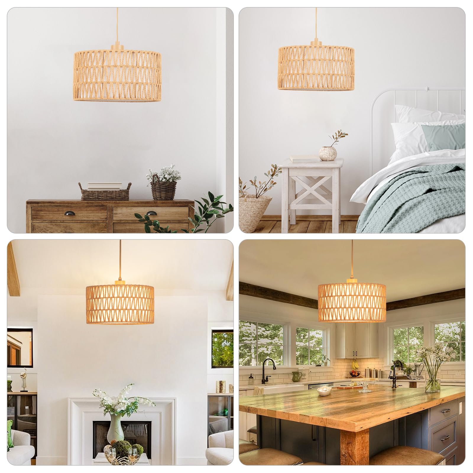 Qingmiao boho lighting creates inviting ambience in living rooms.