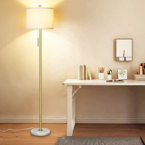 Qingmiao modern floor lamp suits living rooms, bedrooms, offices.