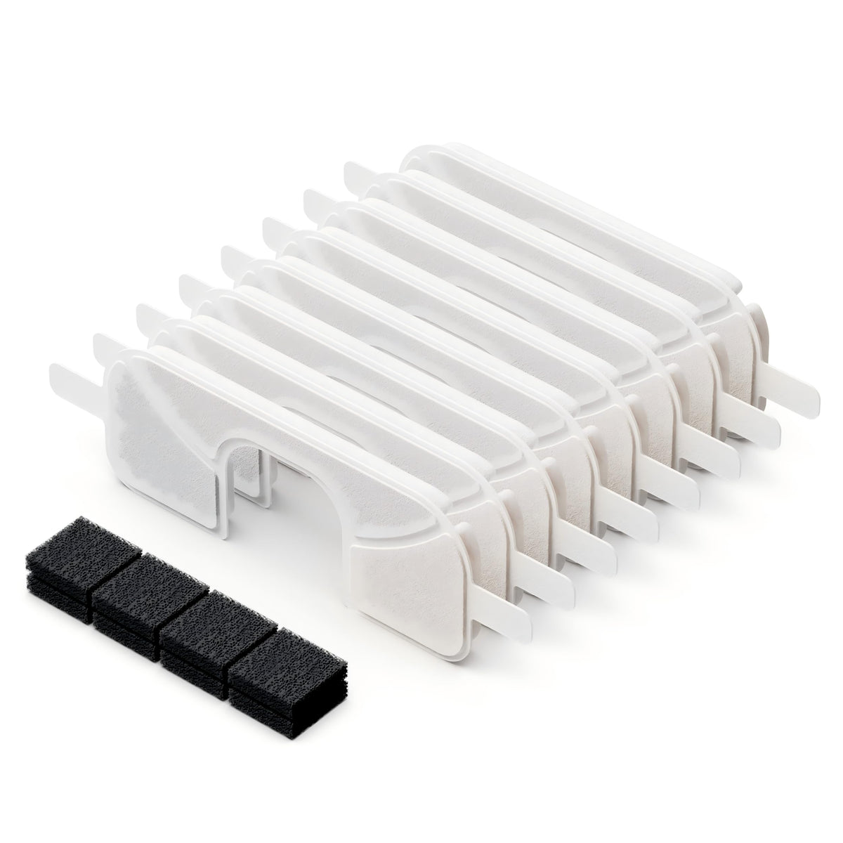 Qinliy 123oz fountain with eight replacement filters delivers fresher water for your cat
