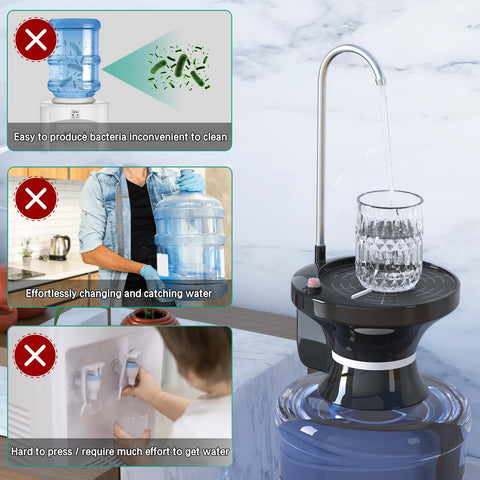 QIQU fits 55–60 mm jug cap without tools.