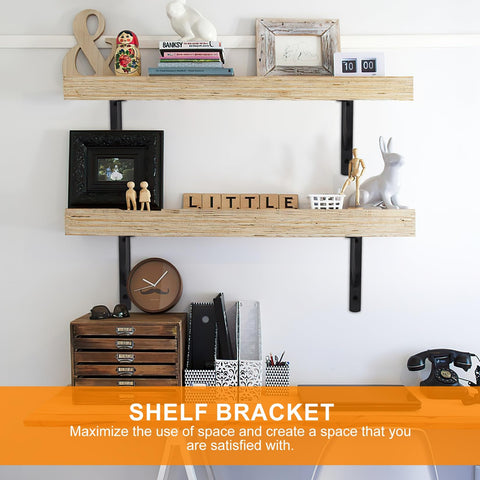Qiwuhai heavy-duty bracket package with fixing screws for wall mounting