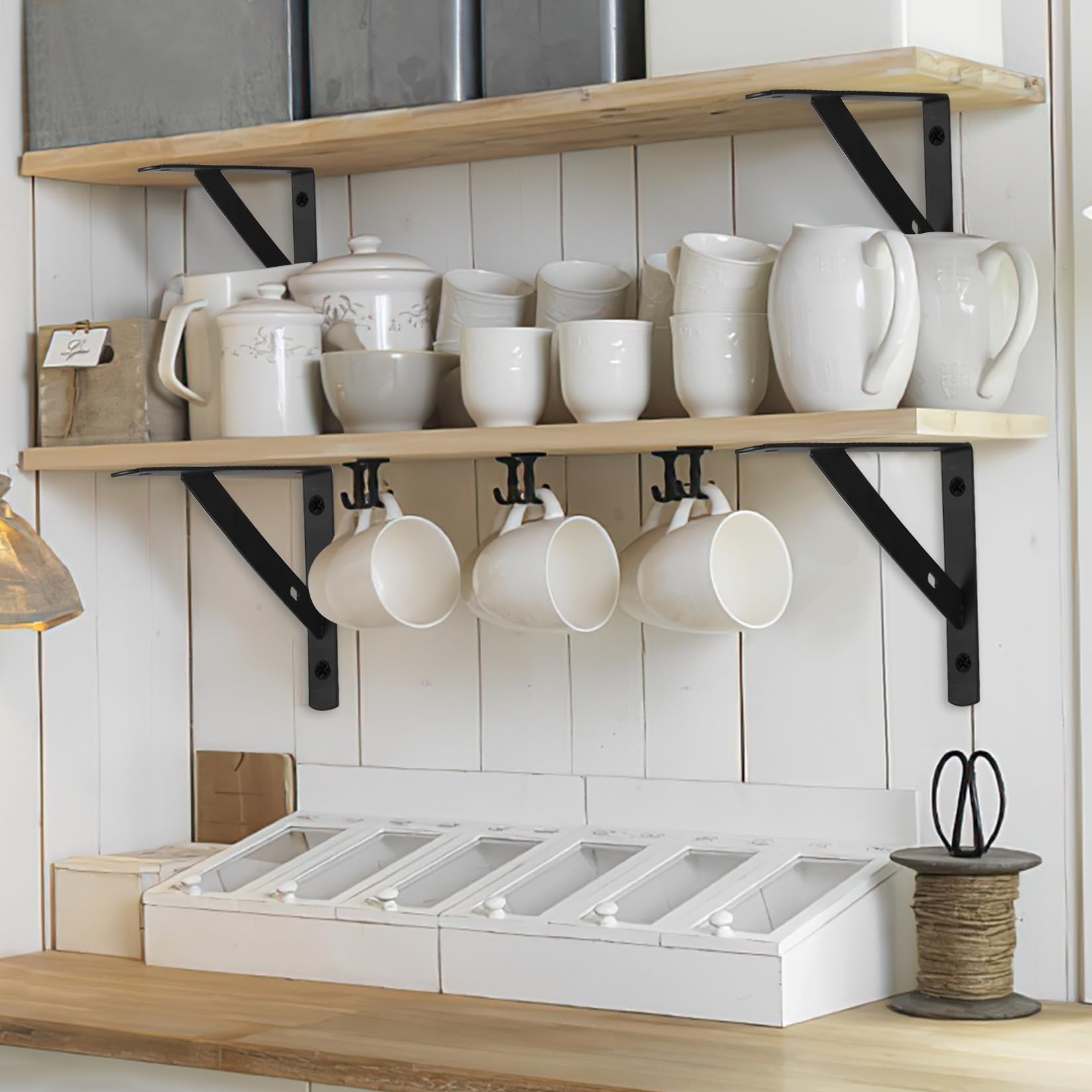 Qiwuhai triangular design provides stable shelf support