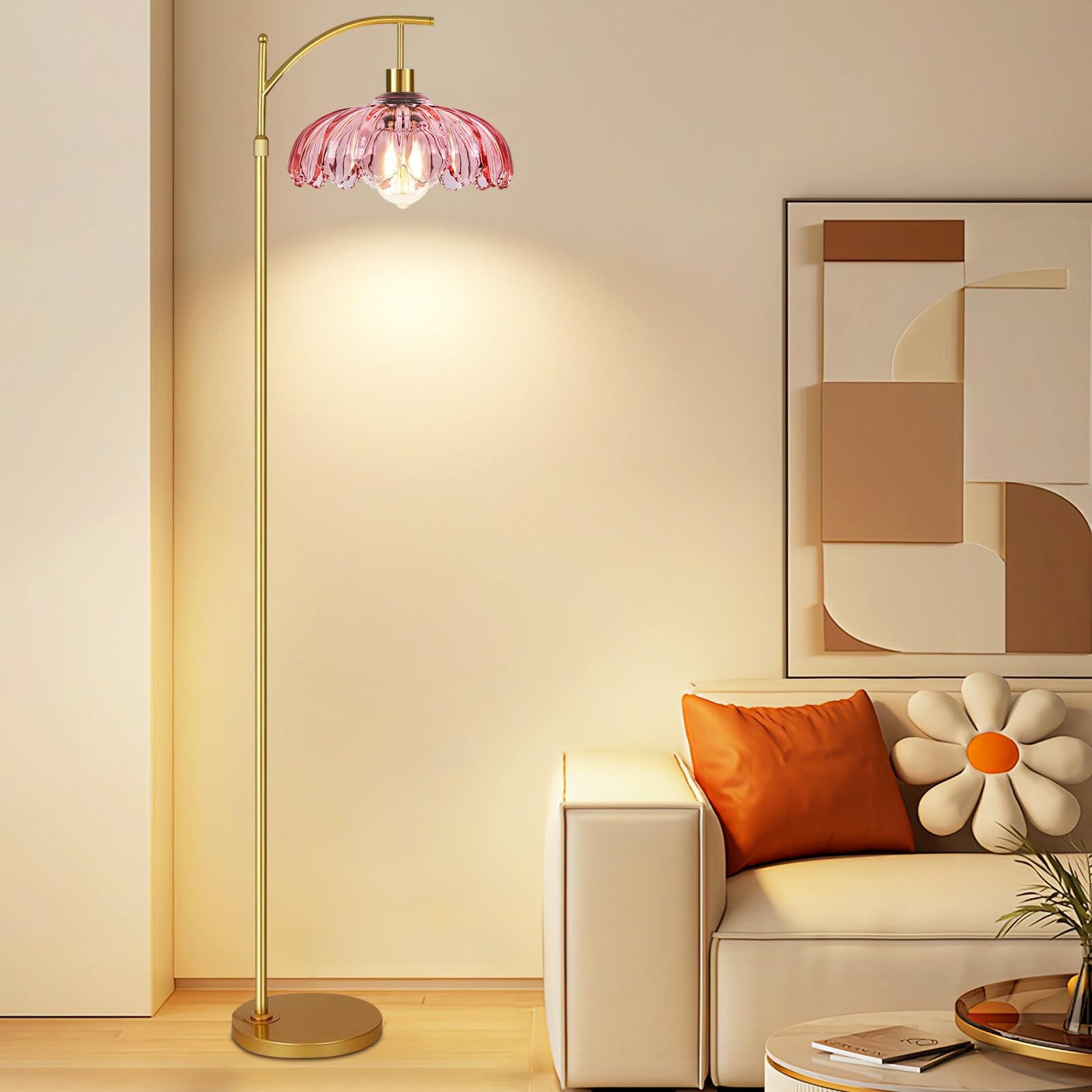 QIYIZM vintage retro floor lamp for stylish corners