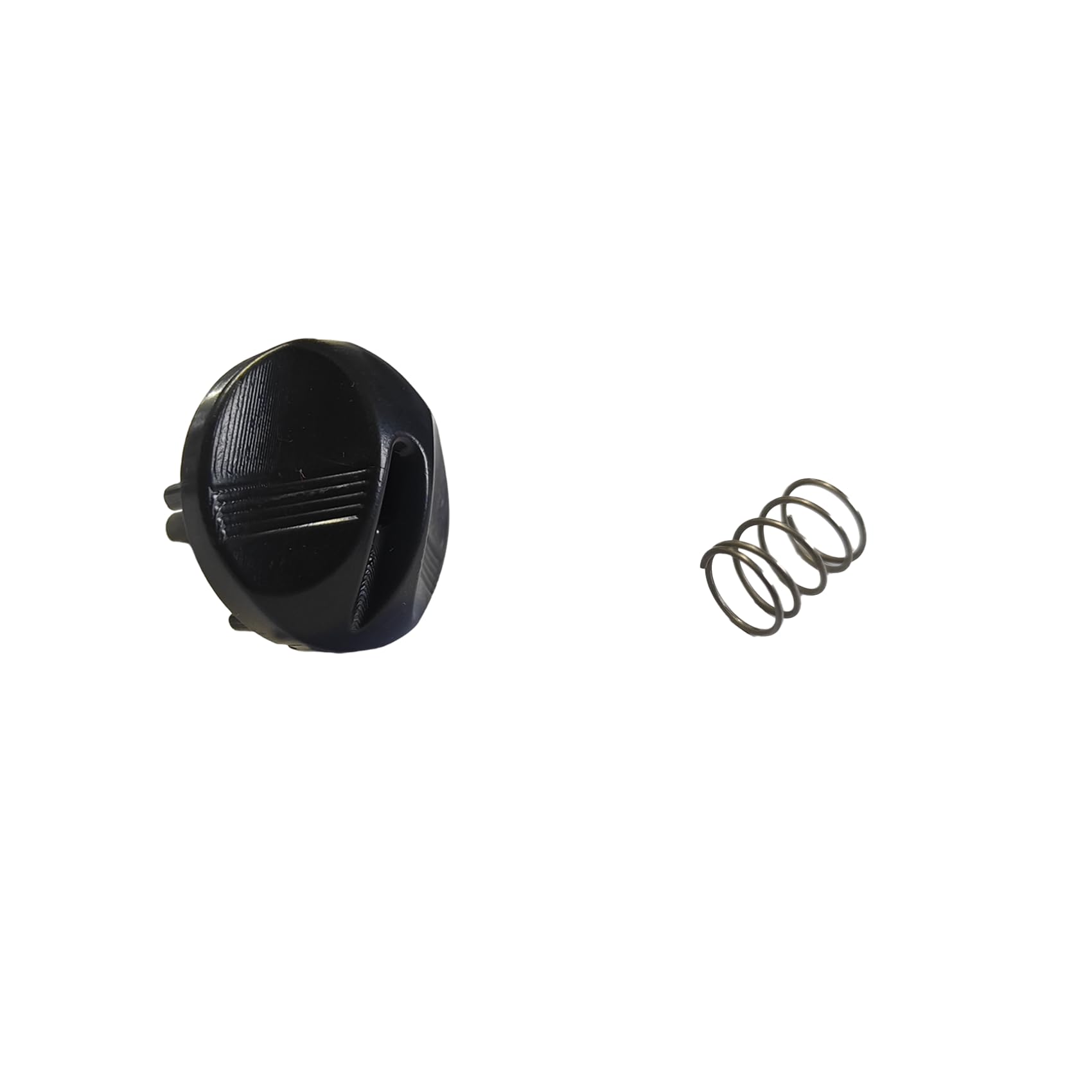 QJPT black control dial knob for Honeywell valve with precise fit and easy replacement.