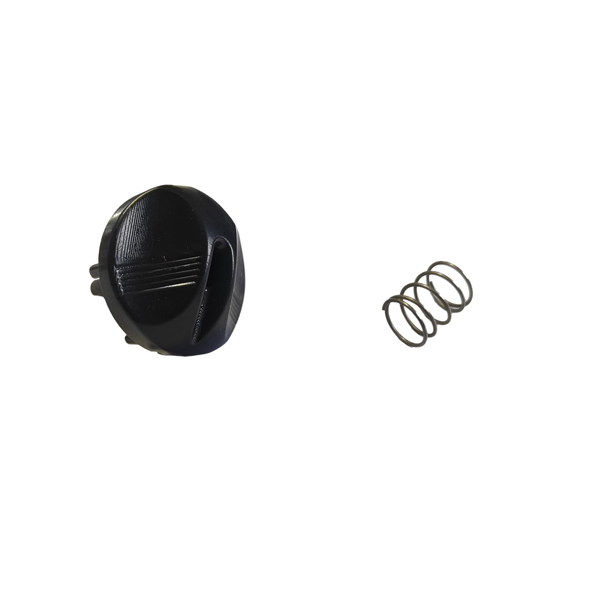 QJPT black control dial knob for Honeywell valve with precise fit and easy replacement.